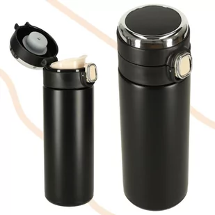 Kubek termiczny z ustnikiem termos LED 420ml czarny - Kubki termiczne - miniaturka - grafika 5