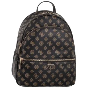 Plecak Manhattan II Large Backpack HWPG71 18330 Mocha Logo (GU756-a) Guess - Plecaki - miniaturka - grafika 1