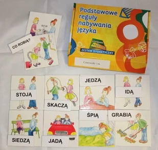 Zestaw dydaktyczny Czasowniki liczba mnoga Praca zbiorowa - Pedagogika i dydaktyka - miniaturka - grafika 2