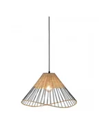 Lampy sufitowe - Leuchten Direkt Lampa wisząca Reed ze stożkowym kloszem - miniaturka - grafika 1