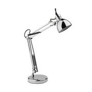 Lampy stojące - Zuma Line Stojąca LAMPA stołowa 1112 metalowa LAMPA regulowany reflektorek na biurko chrom 1112 - miniaturka - grafika 1