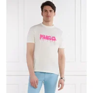 Koszulki męskie - HUGO T-shirt Dacation | Regular Fit - miniaturka - grafika 1
