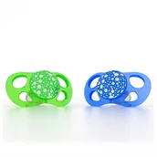 Smoczki uspokajające - Twistshake Smoczki uspokajające Mini 0m+, Zielony/Niebieski, 2 szt. - miniaturka - grafika 1