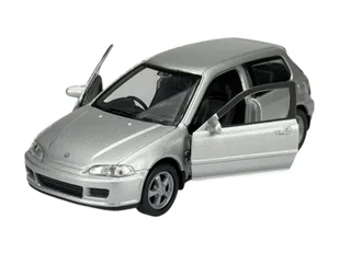 WELLY 1992 HONDA CIVIC V SREBRNY 1:34 43813 - Samochody i pojazdy dla dzieci - miniaturka - grafika 1