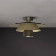 Lampy sufitowe - Luminex Lampa sufitowa Plato, możliwość ściemniania, aluminiowy / szary / cynkowy, salon / jadalnia, metal, nowoczesny - miniaturka - grafika 1