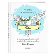 Atlasy i mapy - Atlas geograficzny z nadrukiem dla chłopca na komunię - miniaturka - grafika 1