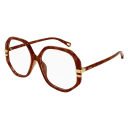 Okulary przeciwsłoneczne Chloé CH0107O 002 - Okulary korekcyjne, oprawki, szkła - miniaturka - grafika 2