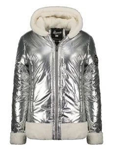 Geographical Norway Kurtka zimowa "Babylouno" w kolorze srebrnym - Kurtki damskie - miniaturka - grafika 1