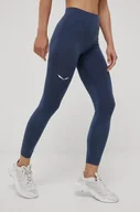 Spodnie sportowe damskie - Salewa legginsy funkcyjne Zebru Responsive kolor granatowy - miniaturka - grafika 1