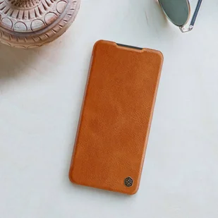 Nillkin Qin Leather etui skórzany pokrowiec z klapką portfel brązowe - Portfele - miniaturka - grafika 11