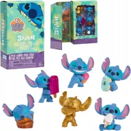 Figurki dla dzieci - Figurki Lilo i Stitch 6szt złota figurka kolekcjonerska Zestaw Disney - miniaturka - grafika 1