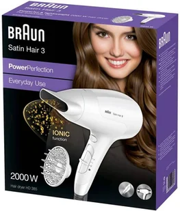 Braun Satin Hair 3 HD 385 - Suszarki do włosów - miniaturka - grafika 6