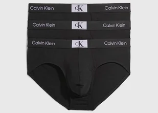 Calvin Klein Bokserki 000NB3527A S Hip Brief 3PK - Majtki męskie - miniaturka - grafika 1