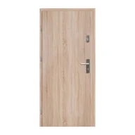 Drzwi zewnętrzne - PERFECT DOOR Drzwi wewnętrzne wejściowe Basic Set Dąb Sonoma 80 lewe - miniaturka - grafika 1