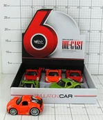 Samochody i pojazdy dla dzieci - Dromader *****Samochód sportowy metal 6szt/op 1319315 93151 - miniaturka - grafika 1