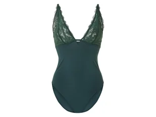esmara® Body damskie z elegancką koronką (L (44-46), Zielony) - Body - miniaturka - grafika 1