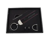 Akcesoria motoryzacyjne - JAGUAR BRELOK samochodowy JAGUAR BRELOCZEK do kluczy SMYCZKA JAGUAR + pudełko na prezent - miniaturka - grafika 1