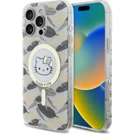 Etui i futerały do telefonów - Hello Kitty HKHMP16XHGLEH iPhone 16 Pro   Max 6.9" biały/white hardcase IML Golden Leaves MagSafe - miniaturka - grafika 1