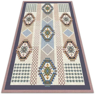 Modny uniwersalny dywan winylowy Perska geometria 150x225 cm - Dywany - miniaturka - grafika 1