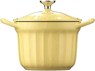 Garnek żeliwny Buydeem CP541 1,8 l Żółty - Garnki - miniaturka - grafika 1