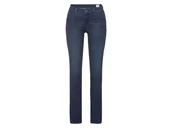 Spodnie damskie - esmara® Jeansy damskie Slim Fit (Dłuższe, 36, Ciemnoniebieski) - miniaturka - grafika 1