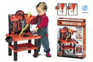 Zabawki interaktywne dla dzieci - Ikonka Ikonka Warsztat stolarski stolik klucze piła 57008 - miniaturka - grafika 1