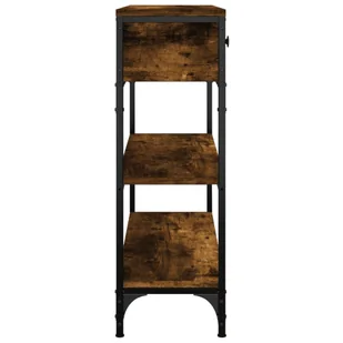 Stolik konsolowy, przydymiony dąb, 72,5x25x75 cm Lumarko! - Konsole i sekretarzyki - miniaturka - grafika 8