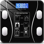 Wagi łazienkowe - Waga łazienkowa, analityczna, czarna - miniaturka - grafika 1