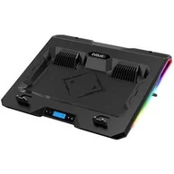 Podkładki chłodzące pod laptopa - Podkładki chłodzące do laptopów Evolveo Ania 10 RGB na 17" (ANIA10) - miniaturka - grafika 1