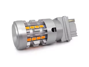 P27W żarówka LED 3156 P27W 12-24V bez błędu pomarańczowa 100% canbus - Żarówki samochodowe - miniaturka - grafika 1