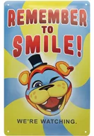 Figurki dla dzieci - five nights at freddy’s blaszany szyld fazbear 30x20 cm figurka - miniaturka - grafika 1