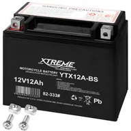 Części motocyklowe - AKUMULATOR ŻELOWY 12V 12Ah BEZOBSŁUGOWY MOTOCYKLOWY SKUTER MOTOR QUAD ATV - miniaturka - grafika 1