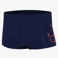 Kąpielówki męskie - Kąpielówki Nike Reflect Logo NESSC583 440 XS granatowy - miniaturka - grafika 1