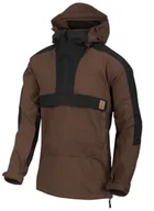 Odzież taktyczna i umundurowanie - Kurtka Helikon-Tex Anorak Woodsman - Brązowa/Czarna - miniaturka - grafika 1