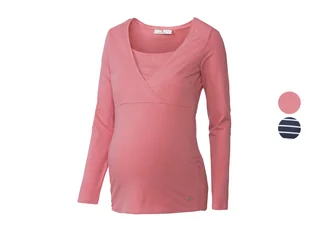 bellybutton Top ciążowy damski z długim rękawem - Bluzki ciążowe - miniaturka - grafika 1