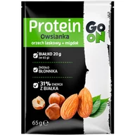Płatki śniadaniowe i musli - GO ON Protein Owsianka 65g Hazelnut Almond - miniaturka - grafika 1