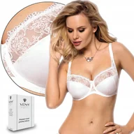 Biustonosze - Biustonosz Półusztywniany Vena Vb-355, Biały, 75G - miniaturka - grafika 1