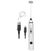 Spieniacze do mleka - Bialetti Pro srebrny - miniaturka - grafika 1