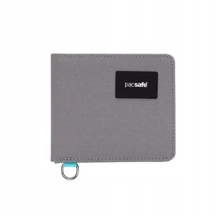 Portfel mały Rfid Pacsafe szary - Portfele - miniaturka - grafika 1