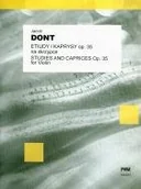 Podręczniki dla szkół zawodowych - Dont Etiudy i Kaprysy Op. 35 na skrzypce - miniaturka - grafika 1