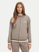 Bluzy damskie - Guess Bluza V5YQ03 KB212 Brązowy Regular Fit - miniaturka - grafika 1