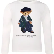 Bluzy dla dziewczynek - POLO RALPH LAUREN Bluzka Regular Fit - miniaturka - grafika 1