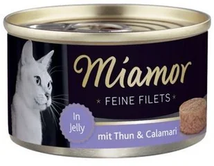 Miamor Feine Filets - filety mięsne smak: tuńczyk z kalmarem 100g - Mokra karma dla kotów - miniaturka - grafika 4