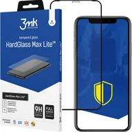 Szkła hartowane na telefon - Apple iPhone 11 Pro Max - 3mk HardGlass Max Lite Black - miniaturka - grafika 1