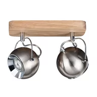Lampy sufitowe - Spotlight Ball Wood Sufitowa Spot-Light 5131274 Drewno Dębowe/Metal - miniaturka - grafika 1