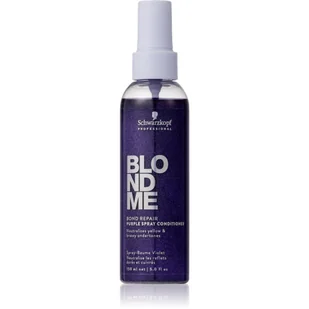 Schwarzkopf BlondMe Bond Repair, odżywka fioletowa neutralizująca w sprayu, 150ml - Odżywki do włosów - miniaturka - grafika 1