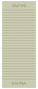 Ręcznik plażowy Balance Sauna 80x200 wasabi frotte 500g/m2 100% bawełna Cawoe - Ręczniki Ręcznik plażowy Balance Sauna 80x200 wasabi frotte 500g/m2 100% bawełna Cawoe - Ręczniki - miniaturka - grafika 1