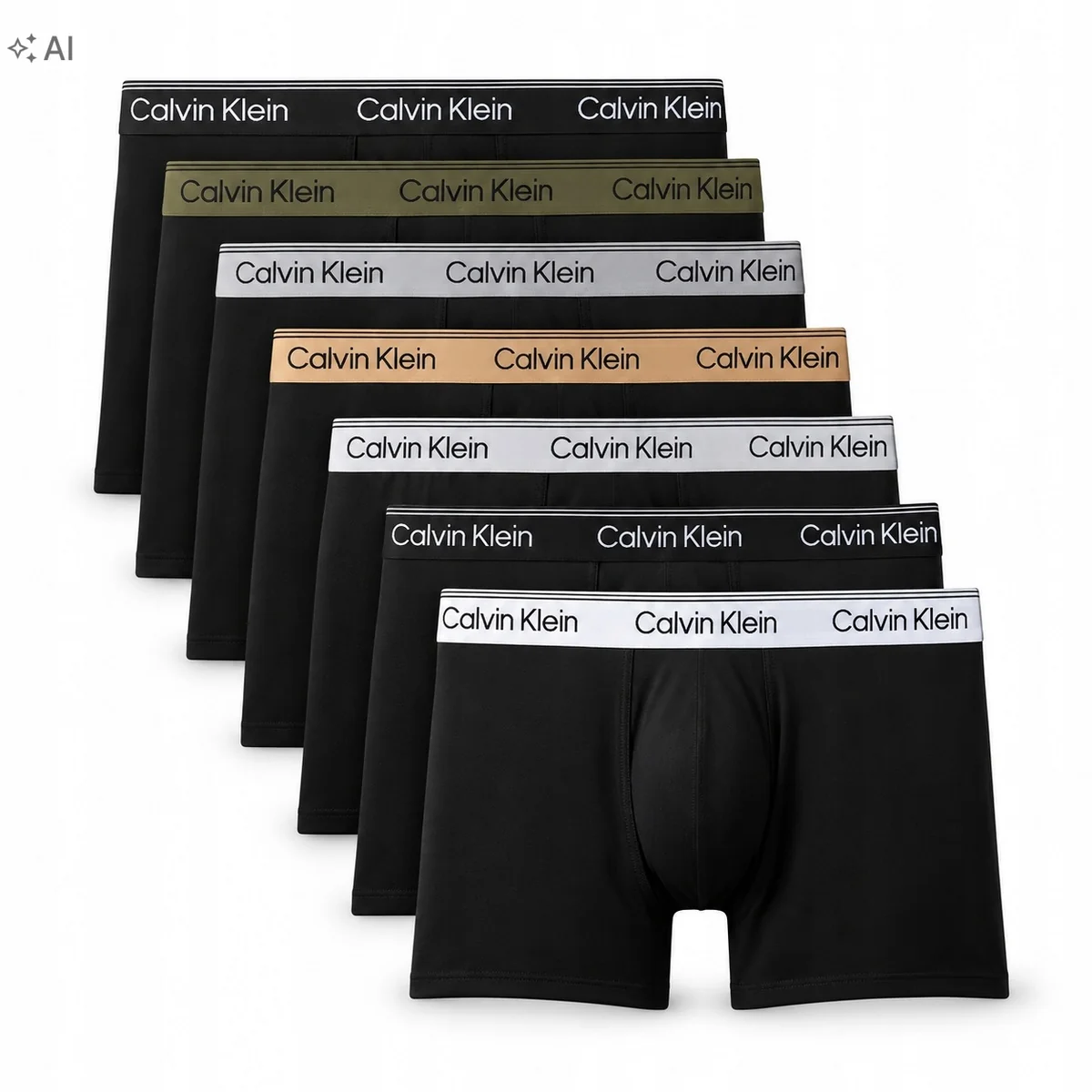 Calvin Klein Underwear Bokserki męskie 7 PACK
