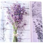 Dekoracje i nakrycia stołu na imprezę - Serwetki TL573000 Lavender Bouquet - miniaturka - grafika 1