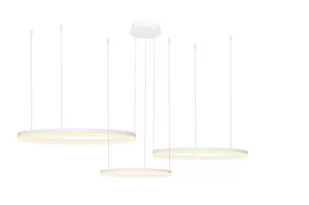 Lampa zwisowa Halo AZ4974 LED 180W zmienna barwa czarna - Lampy sufitowe - miniaturka - grafika 1